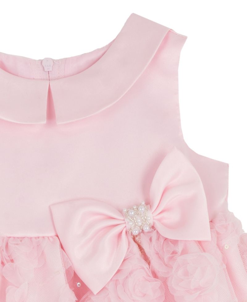 Baby Girls' Floral Soutache Dress