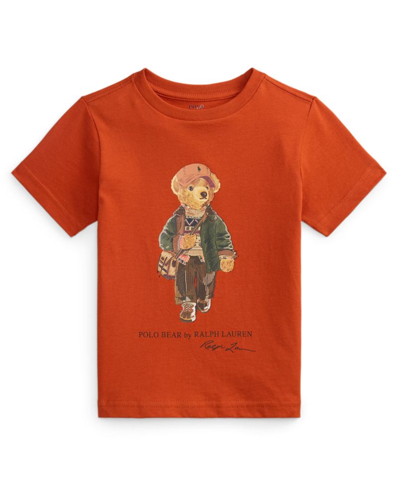 Boys' 2T-7 Polo Bear Cotton Jersey T-Shirt