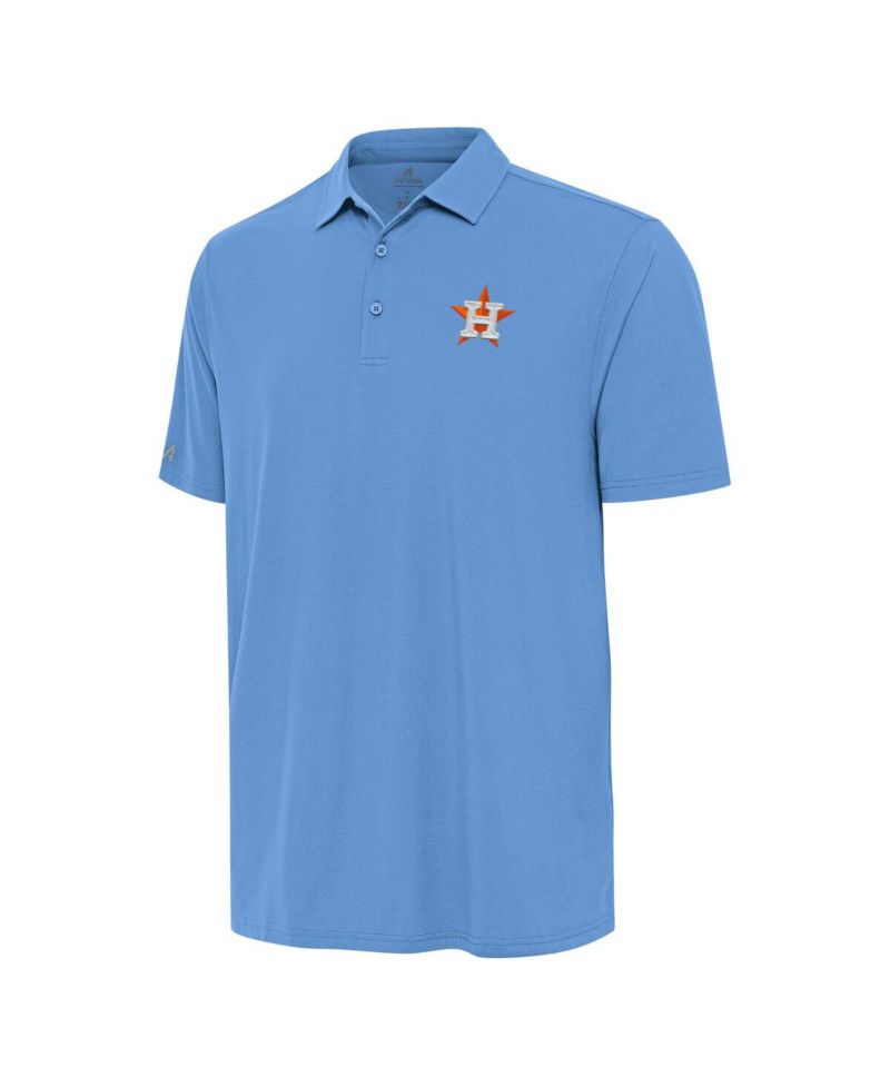 Men's Powder Blue Houston Astros Era Polo Shirt