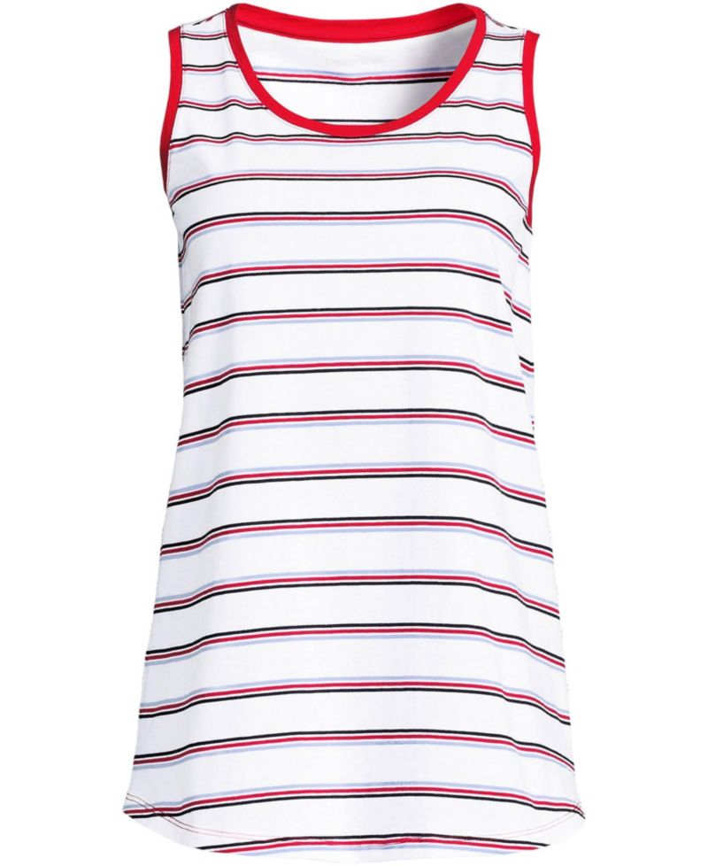 Women's Supima Cotton Tunic Tank Top