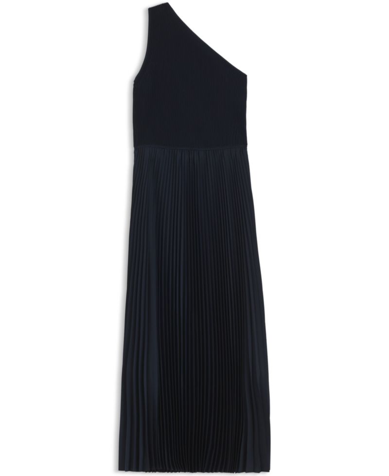 BOSS by Women's Skirt Rib-Knit One-Shoulder Dress