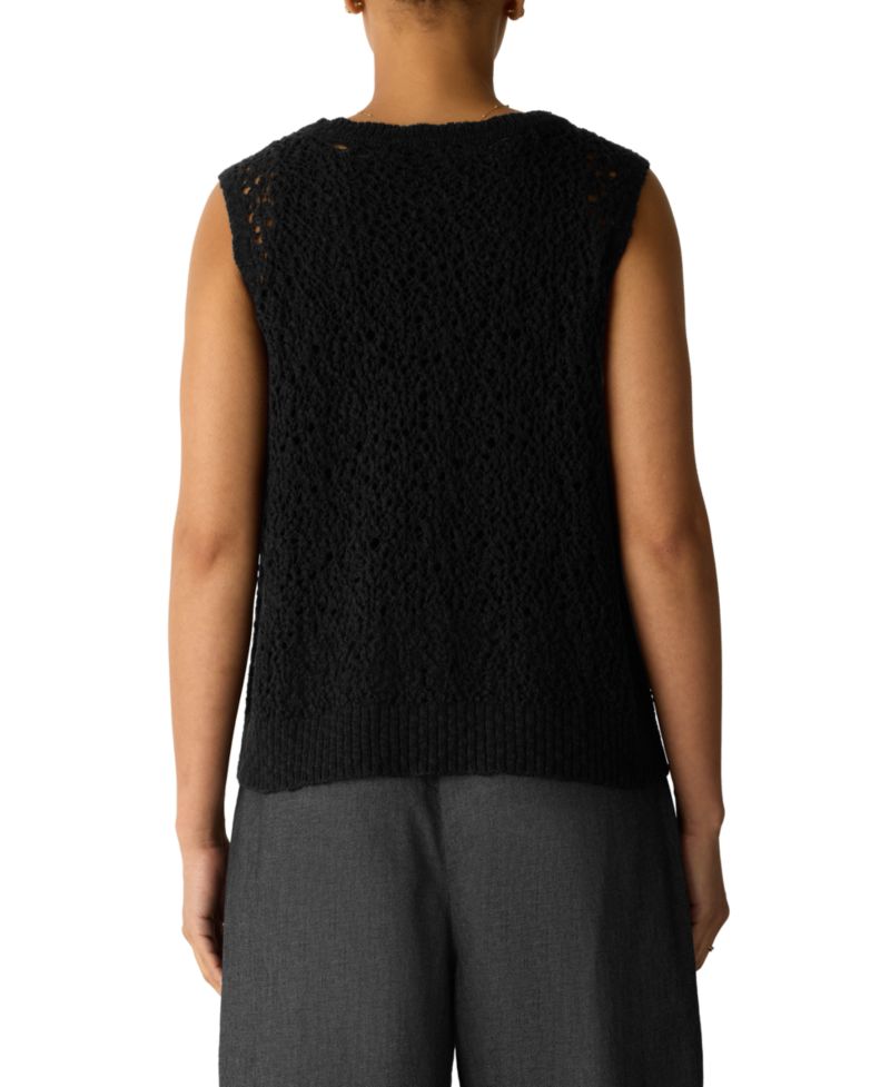 Women's Knit Jewel Neck Tank Top