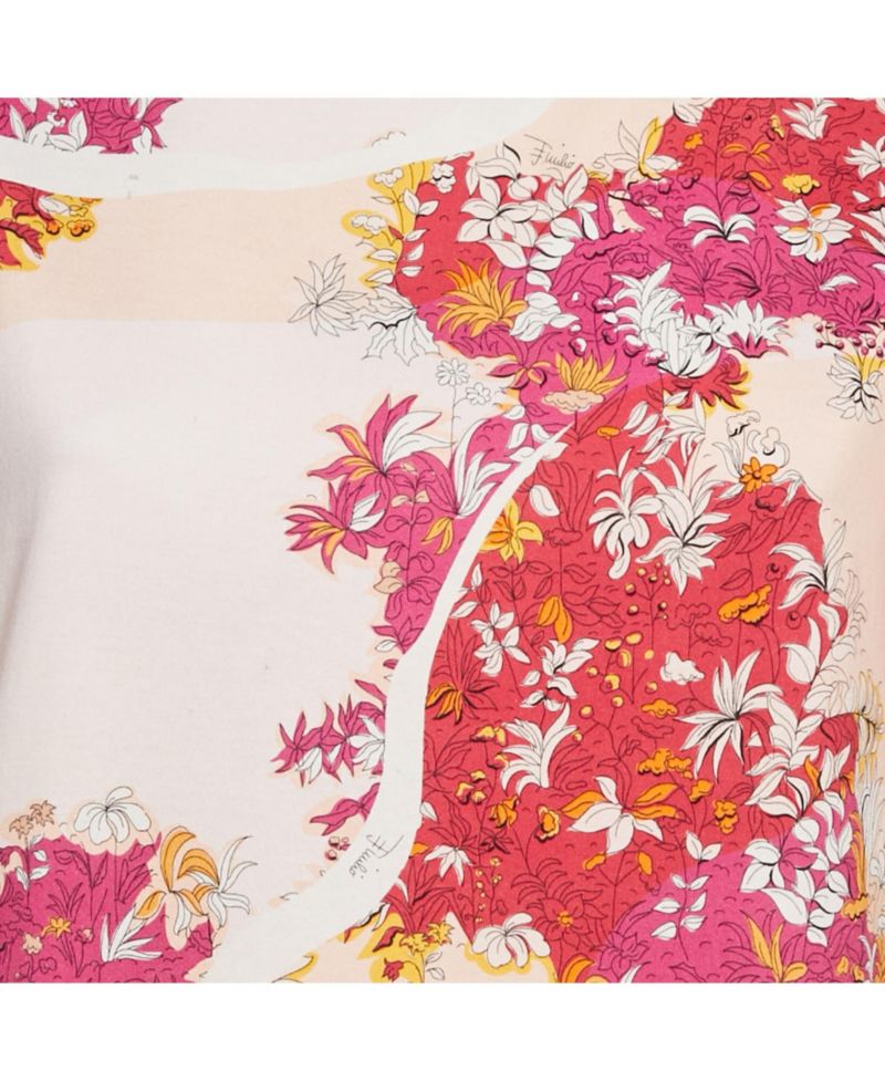Women's Floral Print Cotton Flounce Mini Dress