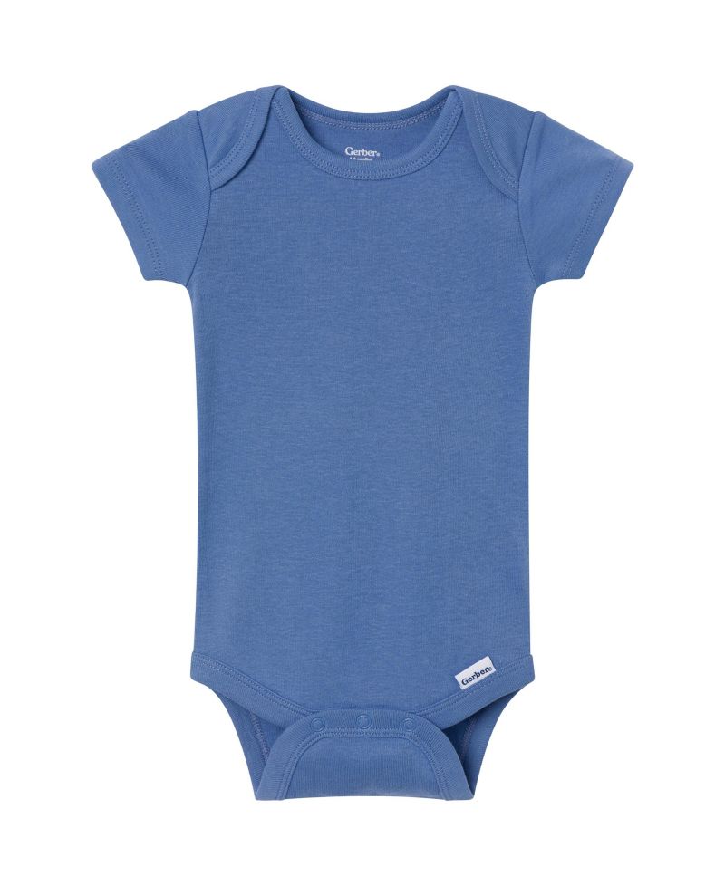 Baby Boys'New born-0-18M 8-Pack Short Sleeve Bodysuits