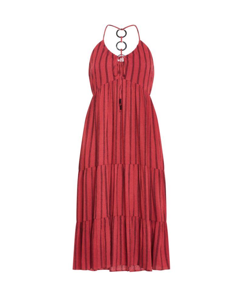 Women's Caribbean Halter Midi Dress