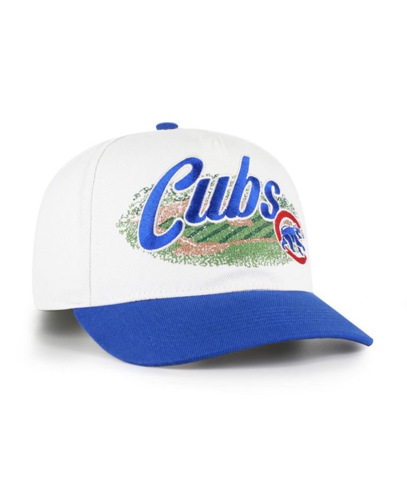 Men's '47 White/Royal Chicago Cubs Enfield Hitch Adjustable Hat