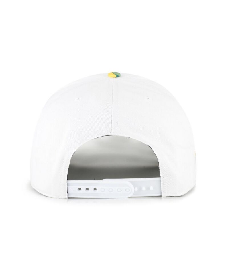 Men's White/Green Bay Packers Beach Side Hitch Adjustable Hat