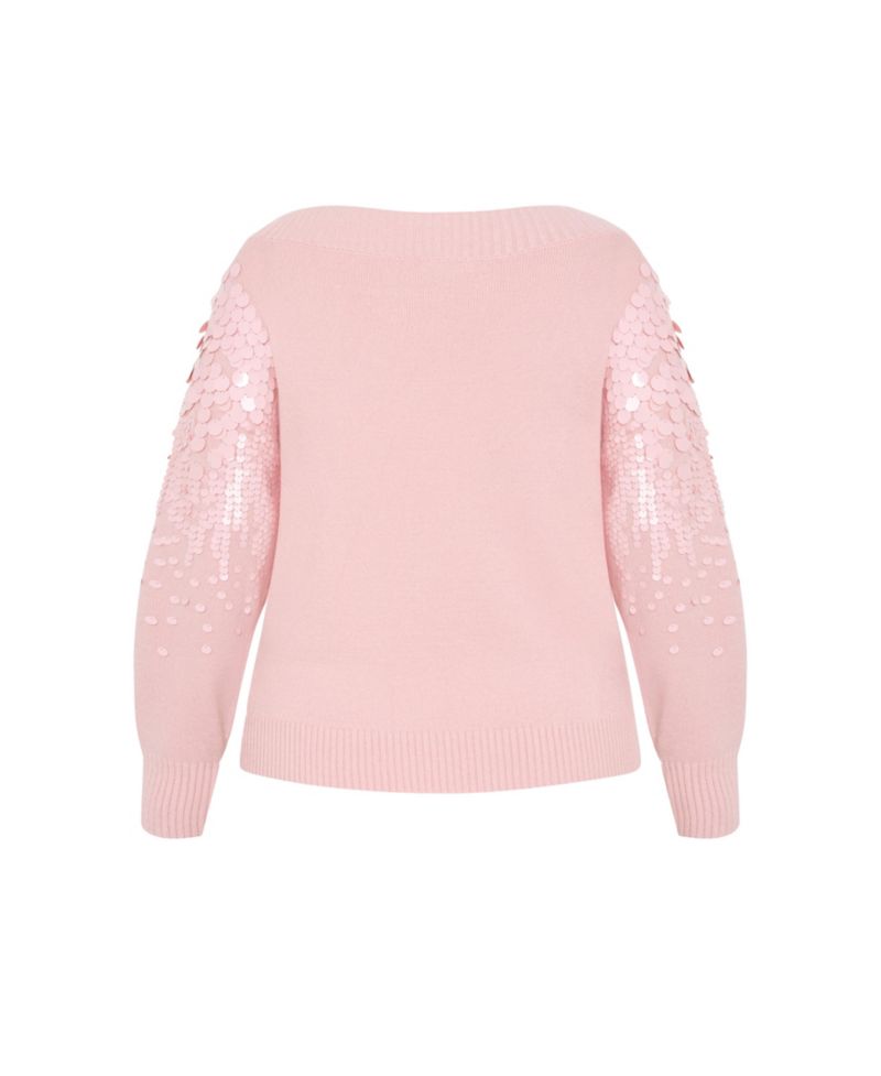 Plus Size Braylin Sequin Jumper