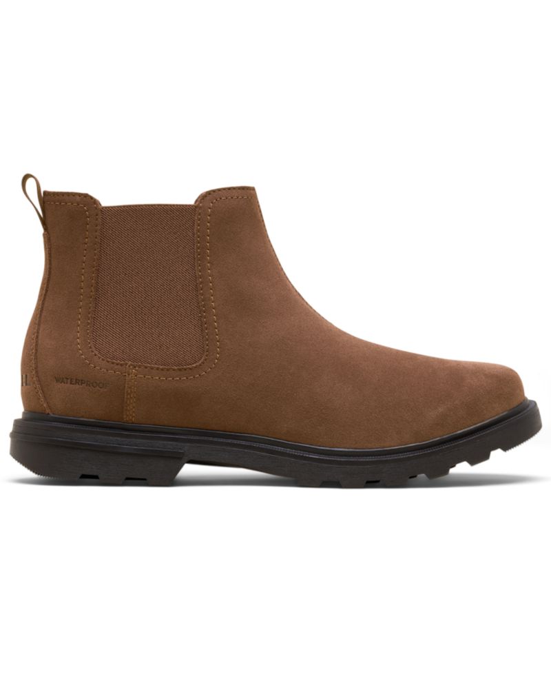 Men's Carson Waterproof Suede Chelsea Boots