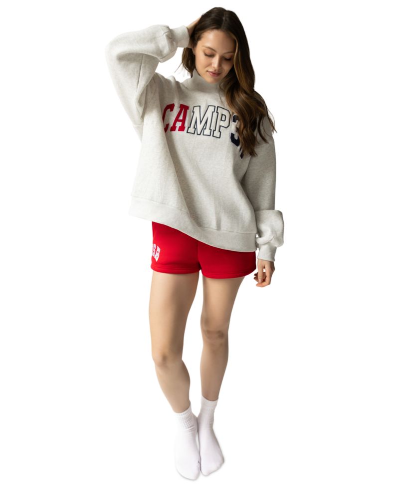Women's Mock Neck Sweatshirt