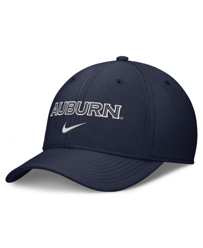 Men's Navy Auburn Tigers Rise On-Field Swoosh Flex Dri-FIT Flex Hat
