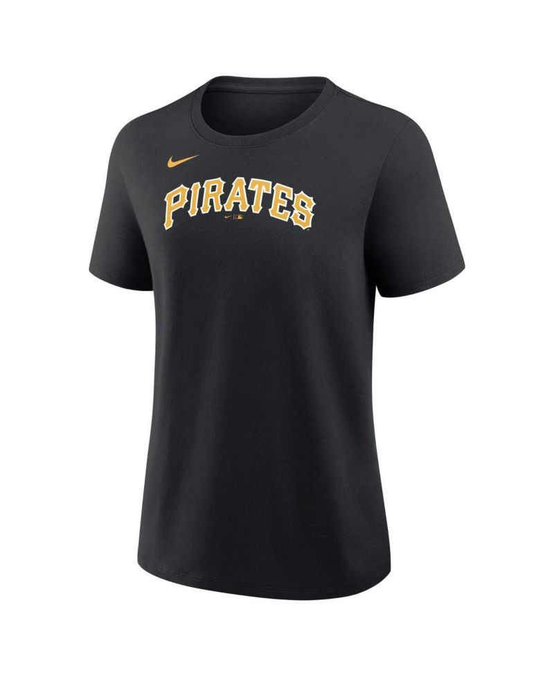 Women's Paul Skenes Black Pittsburgh Pirates Name and Number T-Shirt