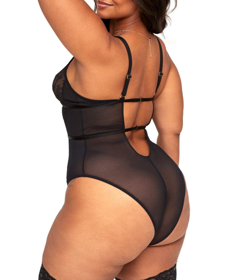 Women's Rosie Crotchless Bodysuit Lingerie