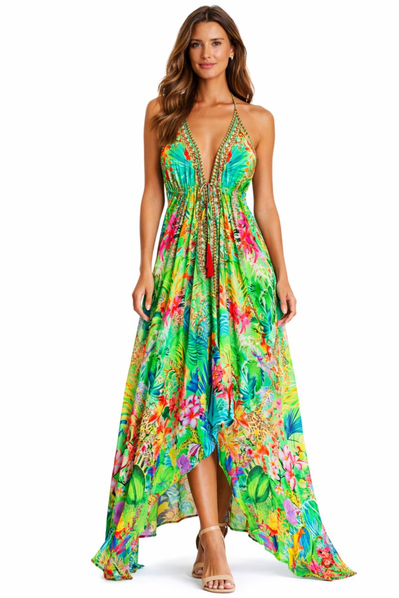 Women's Maxi halterneck Dress