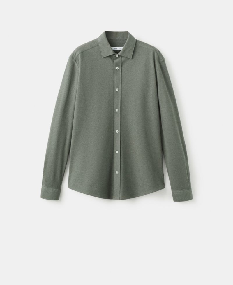Men's Cotton Slim-Fit Shirt