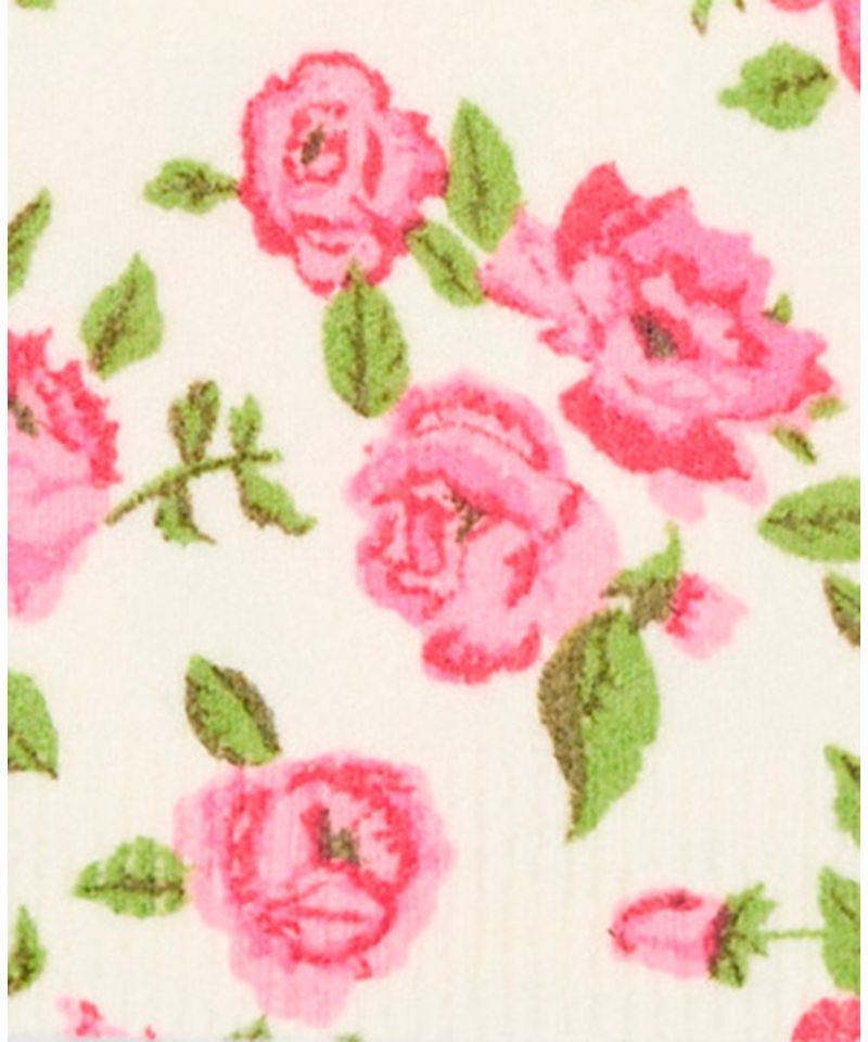Girls' 7-16 Short-Sleeve Crewneck Floral T-Shirt