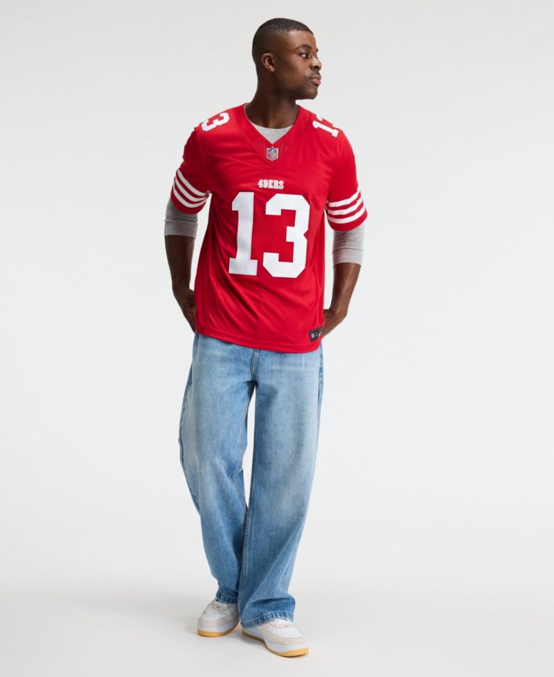 Men's Brock Purdy Scarlet San Francisco 49ers Vapor F.U.S.E. Stitched Limited Jersey