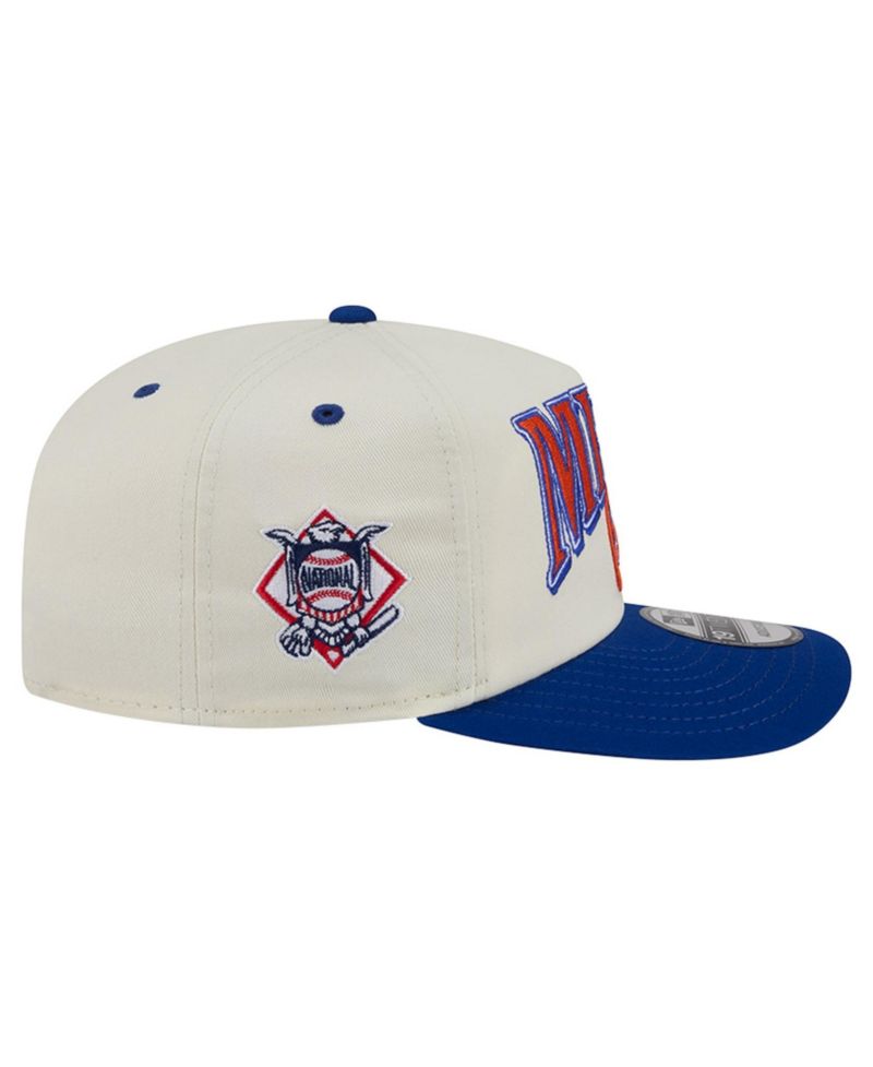 Men's Cream/Royal New York Mets Vintage 19TWENTY Adjustable Hat