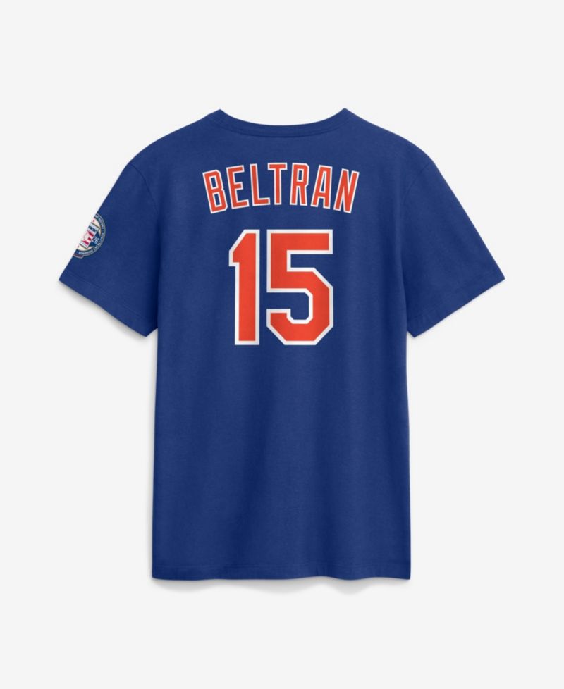 Men's Carlos Beltran Royal New York Mets National Baseball Hall of Fame Class of 2026 Name & Number T-Shirt
