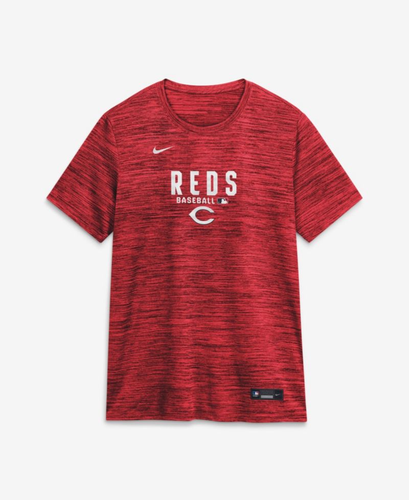 Women's Red Cincinnati Reds Authentic Collection Velocity Dri-FIT T-Shirt