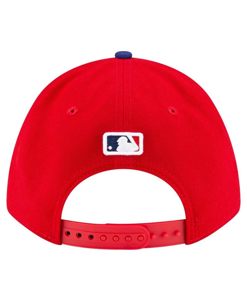 Men's Red Philadelphia Phillies Player Replica 9FORTY Adjustable Hat