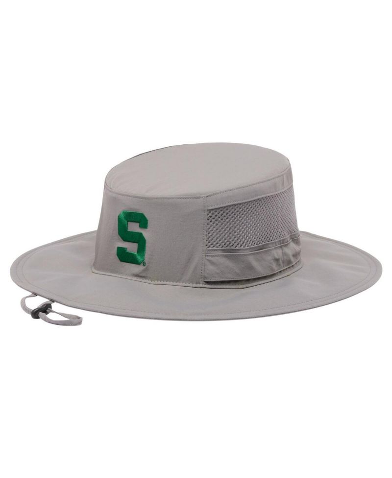 Men's Gray Michigan State Spartans Bora Bora III Omni-Shade Booney Hat