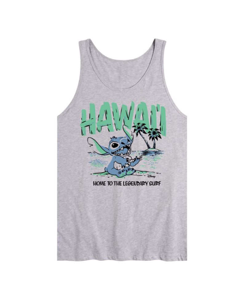 Men's Lilo and Stitch Hawaii Graphic Tank Top