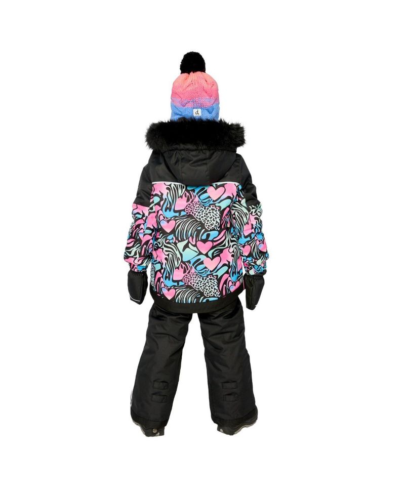 Little and Big Girl's (6-14) Two Piece Play Snowsuit