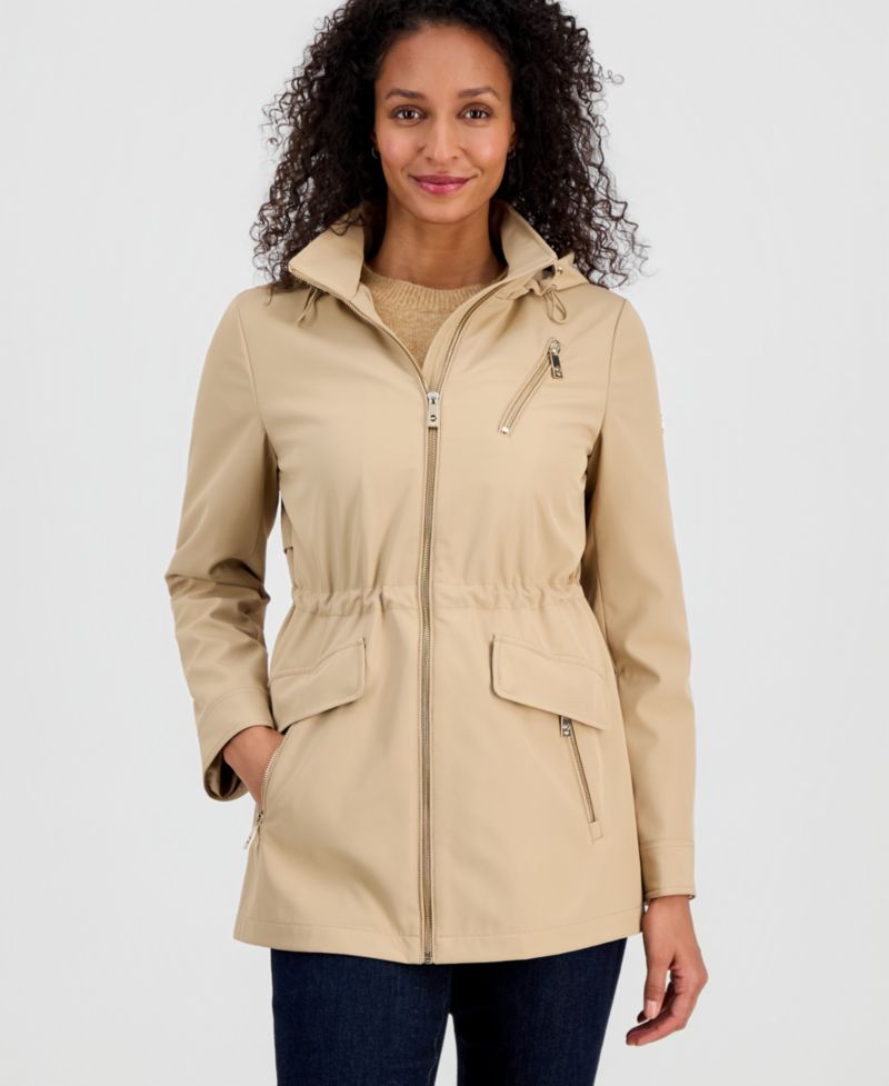 Women's Zip-Front Hooded Anorak