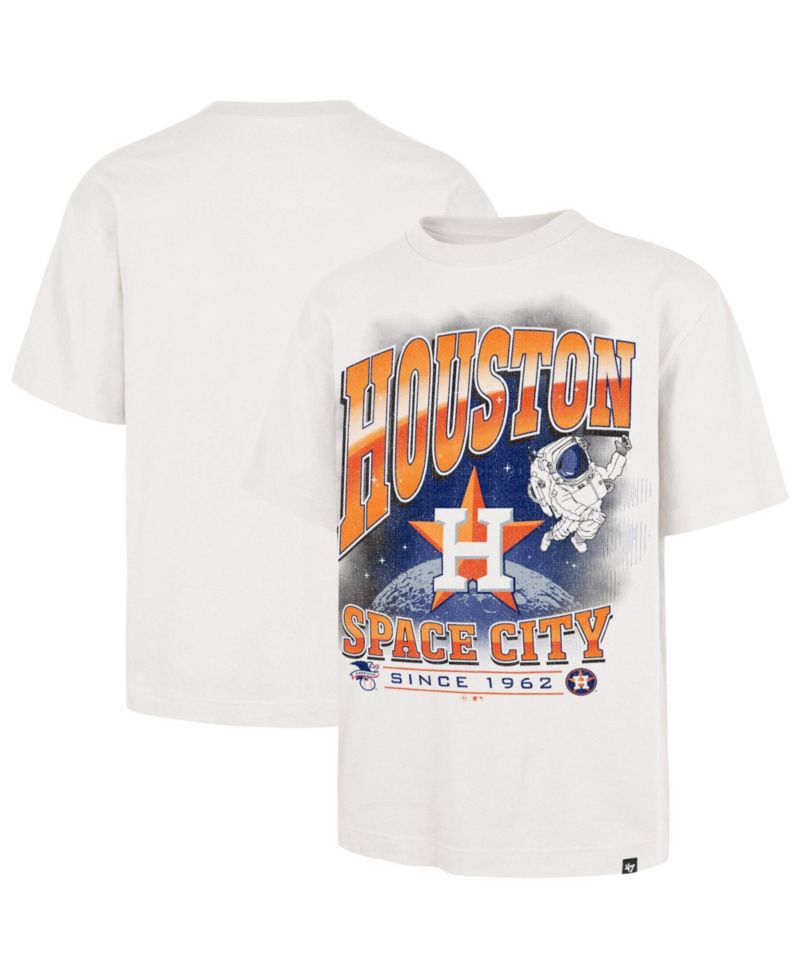 Men's '47 White Houston Astros Regional Upland Foundation T-Shirt