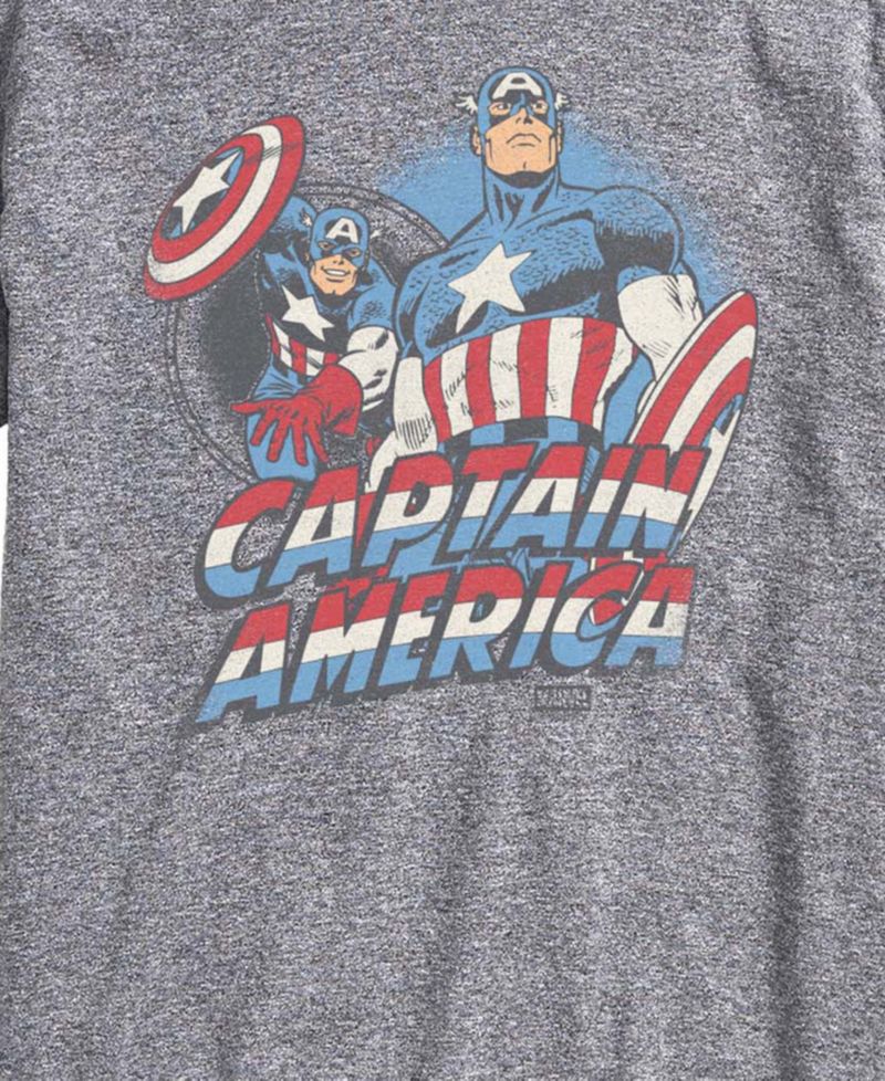 Men's Captain America Short-Sleeve Graphic T-Shirt