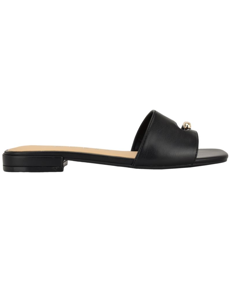 Women's Tablita Ornamented Toe Loop Flat Sandal
