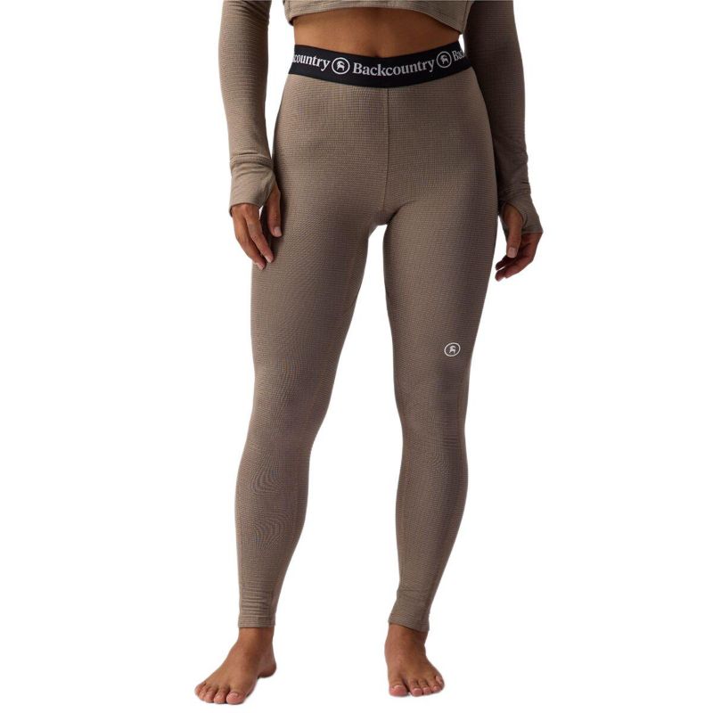 Women's BGA Pines Microgrid Ultra-Lt Baselayer Bottom Lightweight Long Underwear Bottoms