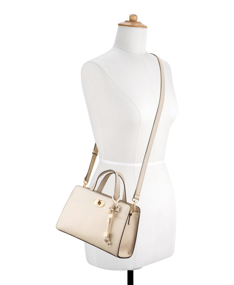 Khora East West Small Satchel Crossbody Bag
