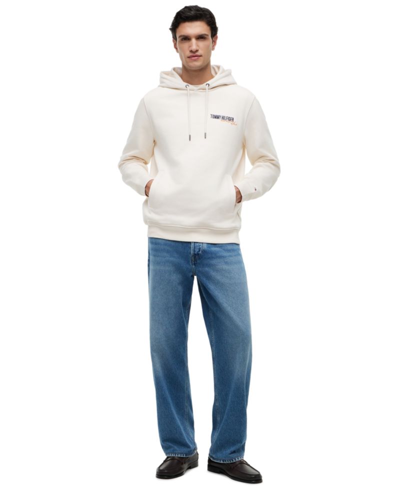 Men's Summer Back Graphic Regular-Fit Hoodie