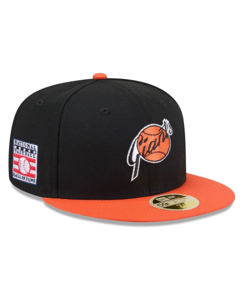 Men's Black/Orange San Francisco Giants 2026 Baseball Hall of Fame 59FIFTY Fitted Hat