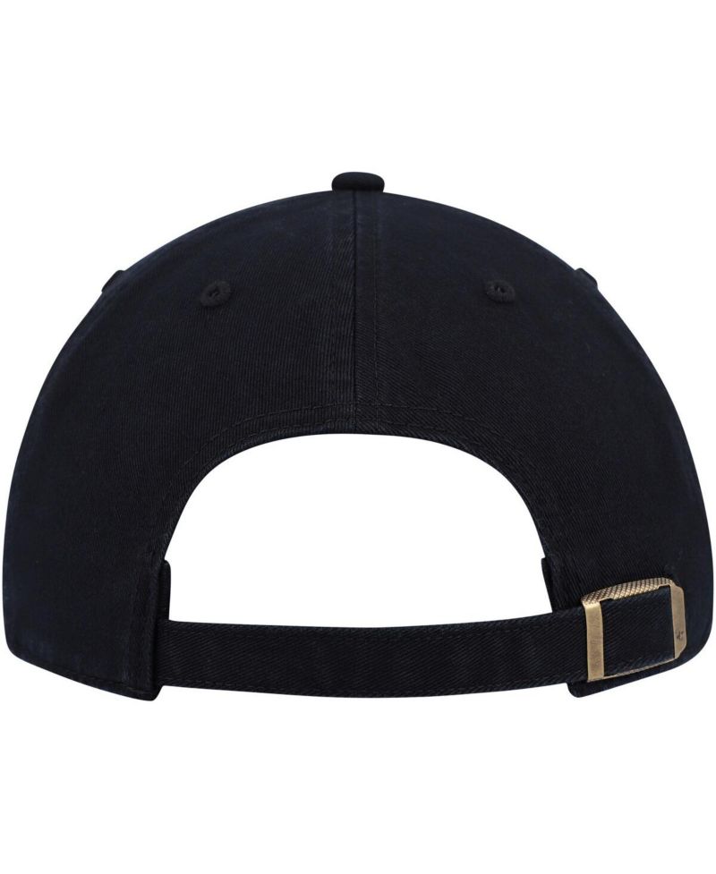 Men's Black Boston Bruins Clean Up Adjustable Hat