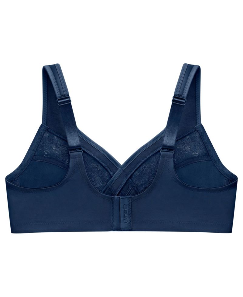 Women's Full Figure Plus Size MagicLift Wirefree Minimizer Support Bra 1003