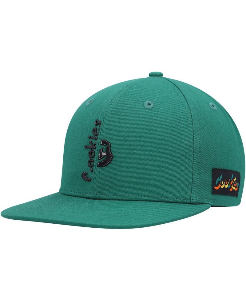 Men's Green Searchlight Snapback Hat