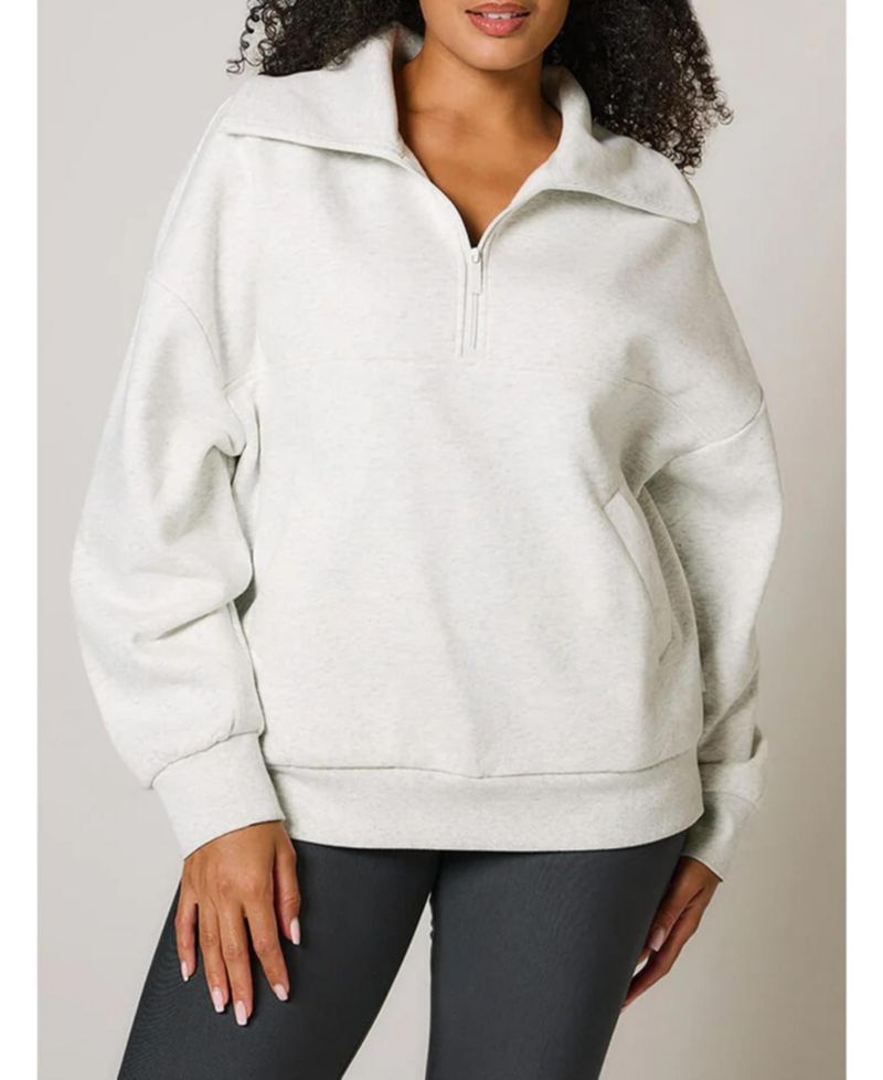 Women's ALL SZN Oversized 1/4 Zip Sweatshirt