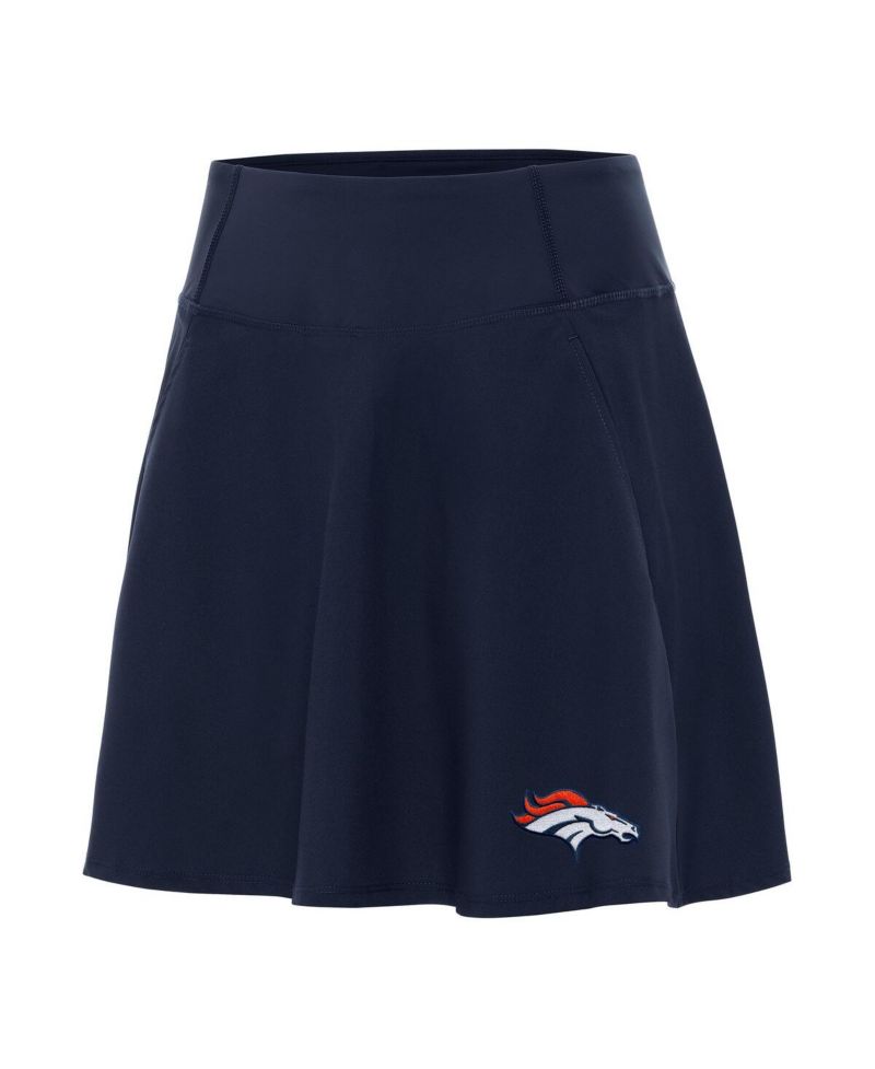 Women's Navy Denver Broncos Chip Skort