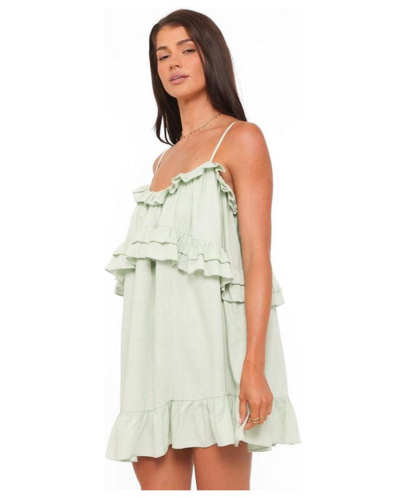 Women's Angie Ruffle Mini Dress