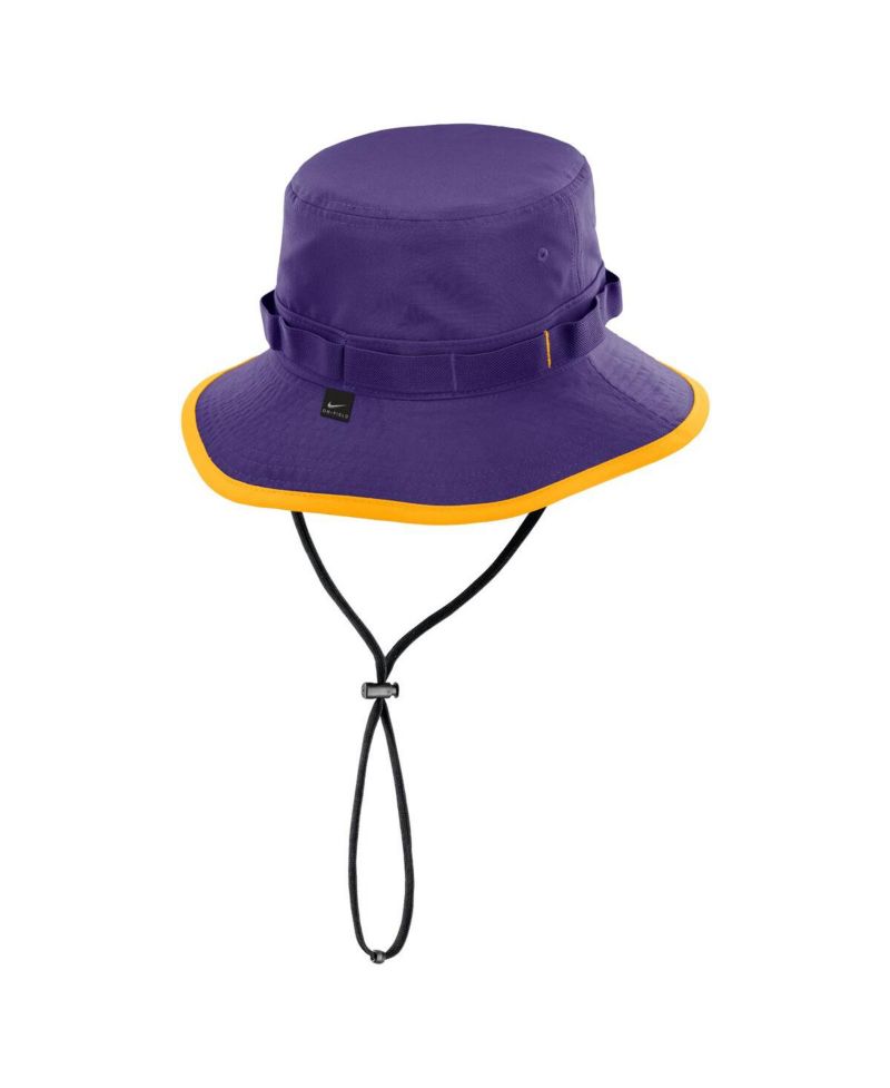 Men's Purple LSU Tigers 2024/25 On-Field Apex Performance Boonie Bucket Hat