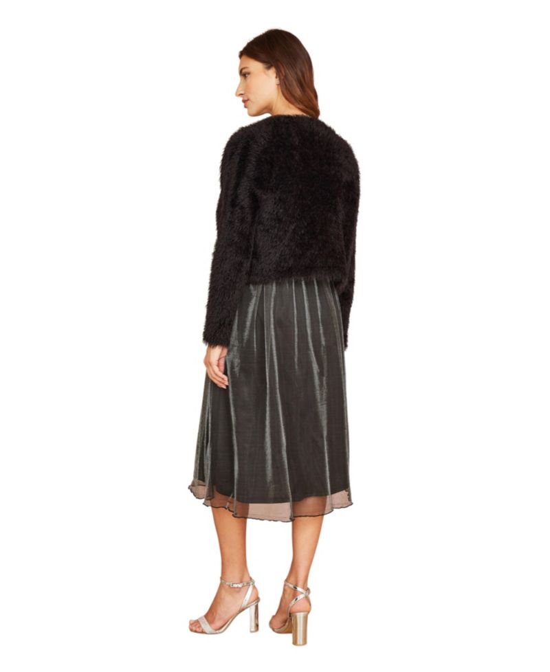 Women's Eyelash Knit Bolero