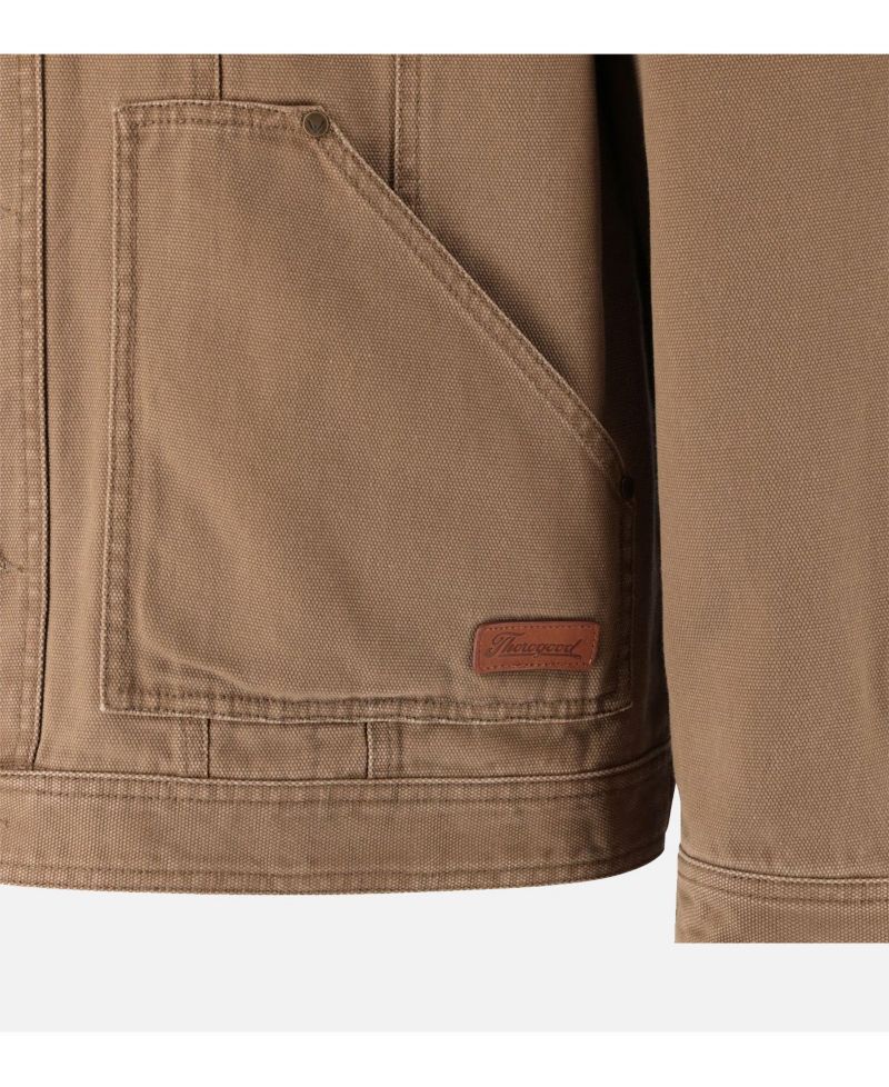 Men's Stone Wash Canvas Trucker Jacket