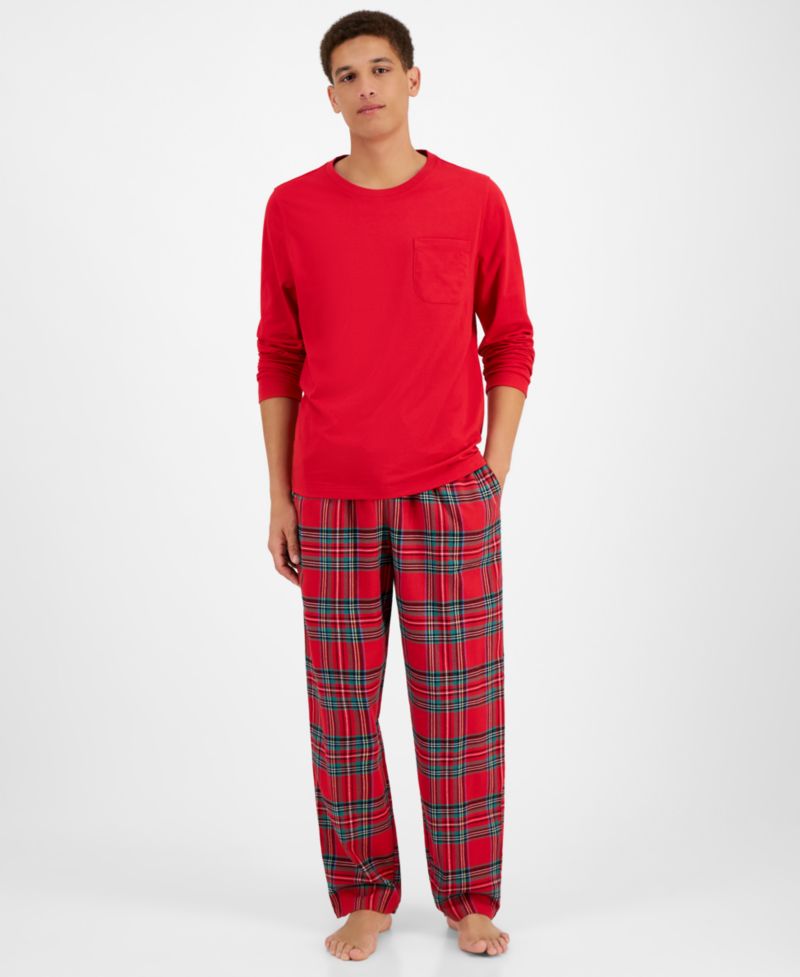 Men's Brinkley Plaid Mix It Matching Family Pajamas Set