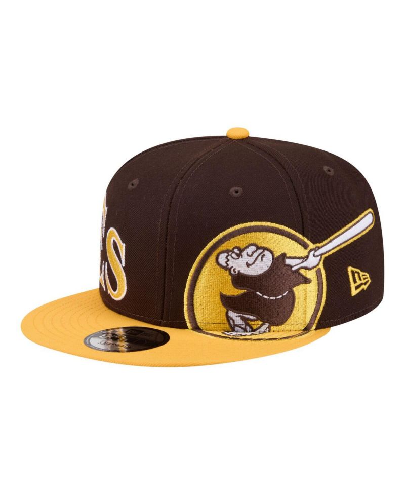 Men's Brown/Gold San Diego Padres Stretched Two-Tone 9FIFTY Adjustable Hat