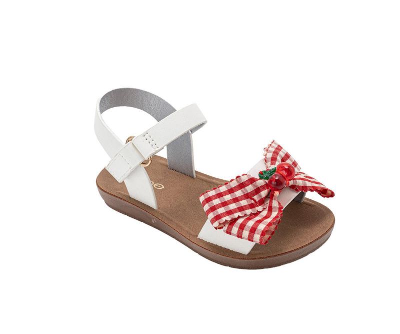 Little Girls Sandals Cute Fashion Flat Sandals and Summer Shoes with Ankle Strap