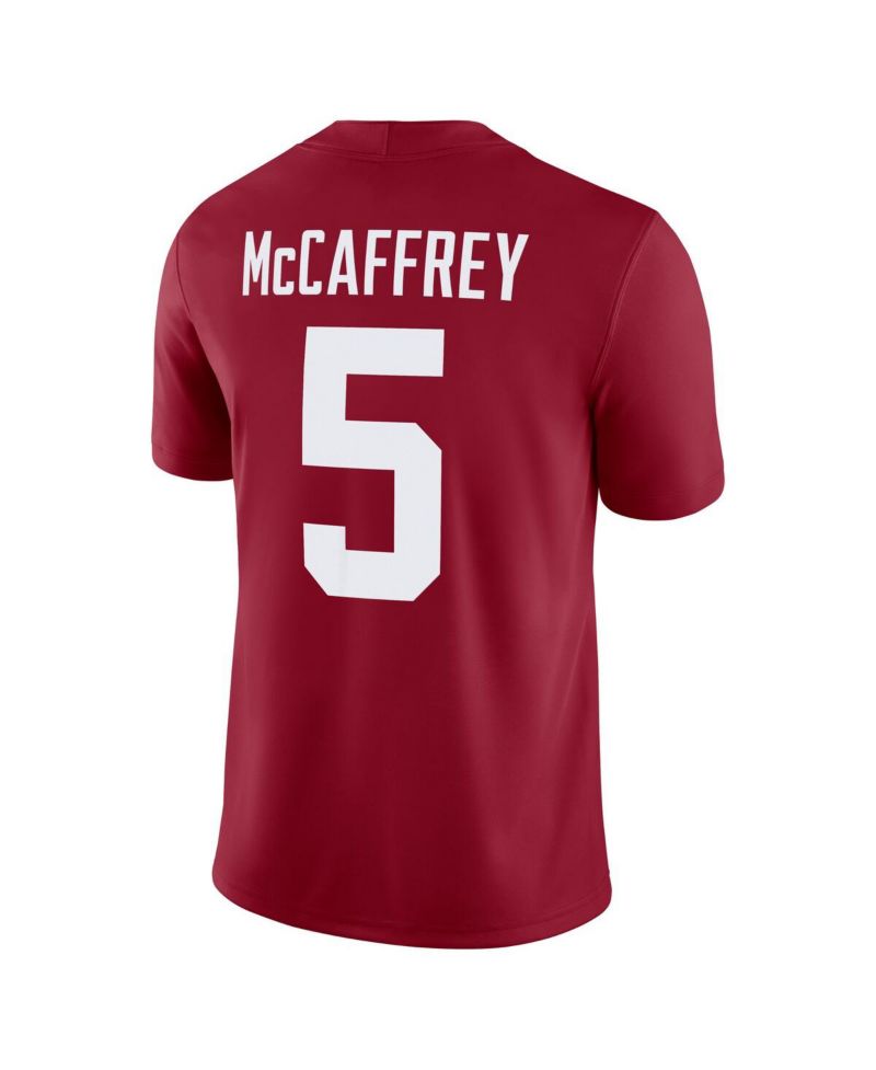 Men's Christian McCaffrey 5 Cardinal Stanford Cardinal Alumni Player Game Jersey