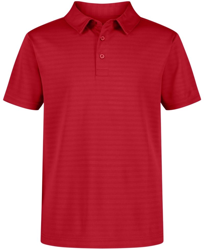 Big Boys Uniform Short Sleeve Performance Stretch Polo Shirt